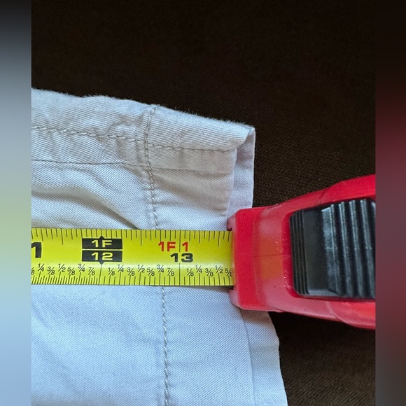 J. CREW White, Broken-In Classic, Twill Shorts w/Pockets Sz. 12 - Picture 11 of 11